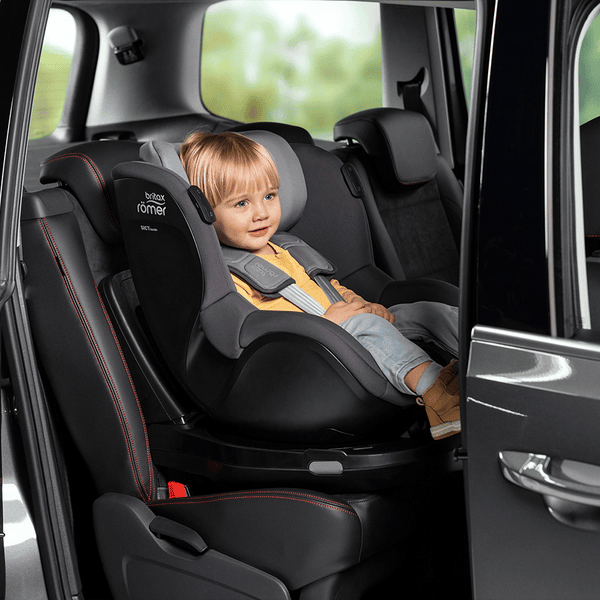 Britax Römer Kindersitz Dualfix iSENSE Fossil Grey inklusive Flex Base iSENSE Tägliche Deals