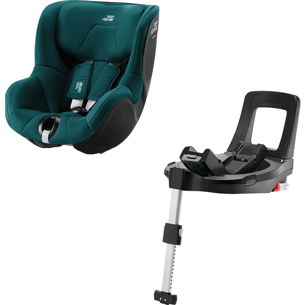 Britax Römer Reboarder Dualfix 3 i-Size Atlantic Green Green Sense inklusive Flex Base 5Z