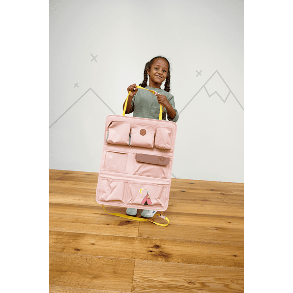 LÄSSIG Car Wrap to Go Adventure Tipi Pink zollfrei