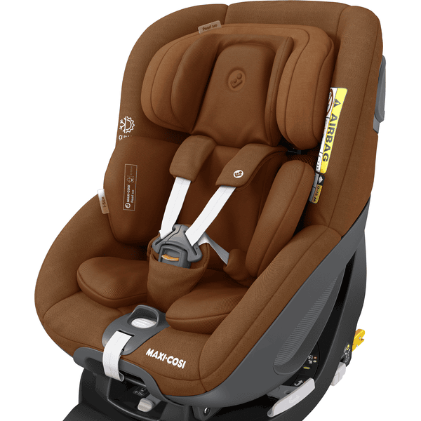 MAXI COSI Reboarder Pearl 360 Authentic Cognac inkl. Neugeboreneneinlage 2025
