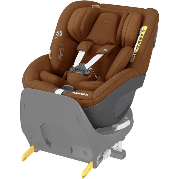 MAXI COSI Reboarder Pearl 360 Authentic Cognac inkl. Neugeboreneneinlage 2025