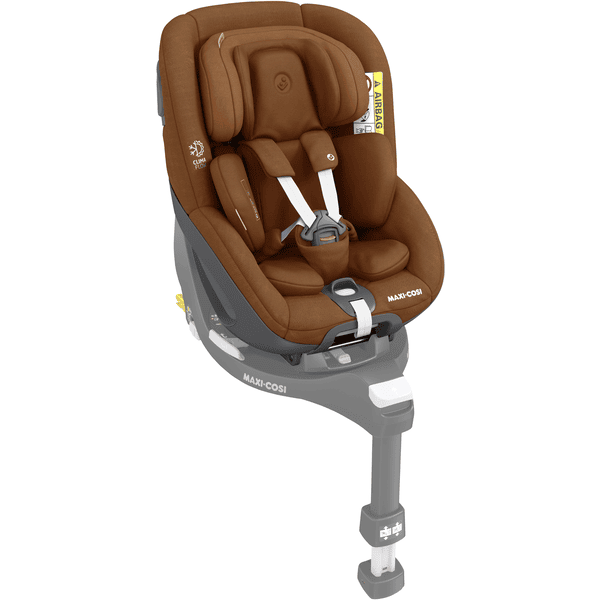 MAXI COSI Reboarder Pearl 360 Authentic Cognac inkl. Neugeboreneneinlage 2025