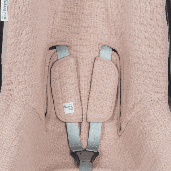 Walking Mum Autositzbezug I Love Vichy Rosa Kostenloser Versand