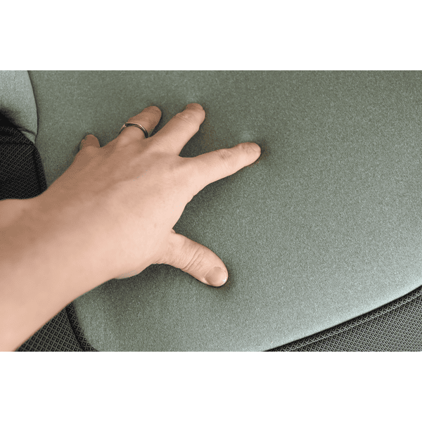 babyGO Sitzerhöhung Booster isize green melange Rabatt