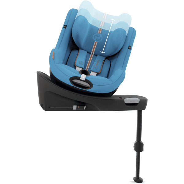 cybex GOLD Sirona G i-Size Plus Beach Blue mit Basisstation Base G Osterangebot