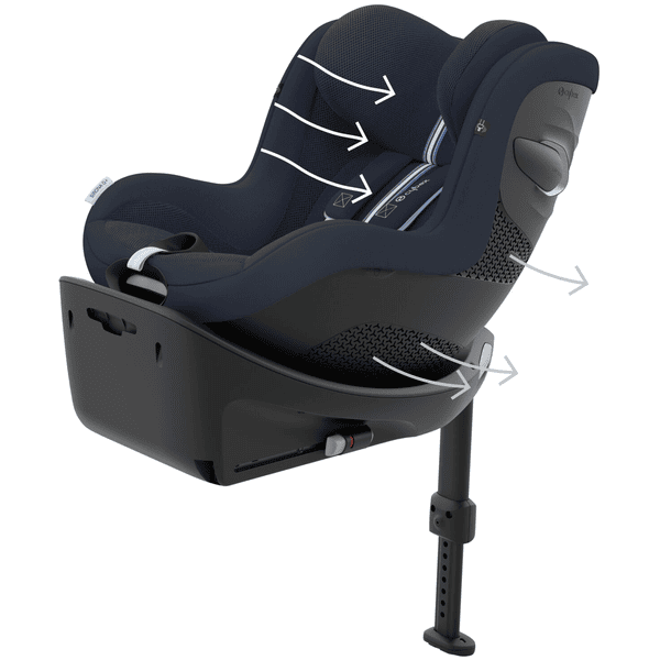 cybex GOLD Sirona G i-Size Plus Ocean Blue mit Basisstation Base G Vatertagsangebot