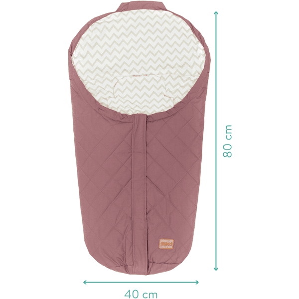 fillikid Sommerfußsack für Kindersitze Light Small Gruppe 0 Altrosa Exklusive Angebote