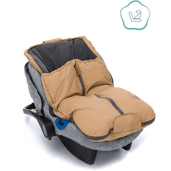 fillikid Winterfußsack Nevado für Babyschale Cappuccino Blitzangebot