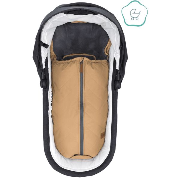 fillikid Winterfußsack Nevado für Babyschale Cappuccino Blitzangebot