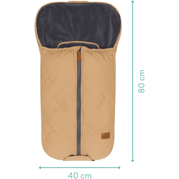 fillikid Winterfußsack Nevado für Babyschale Cappuccino Blitzangebot