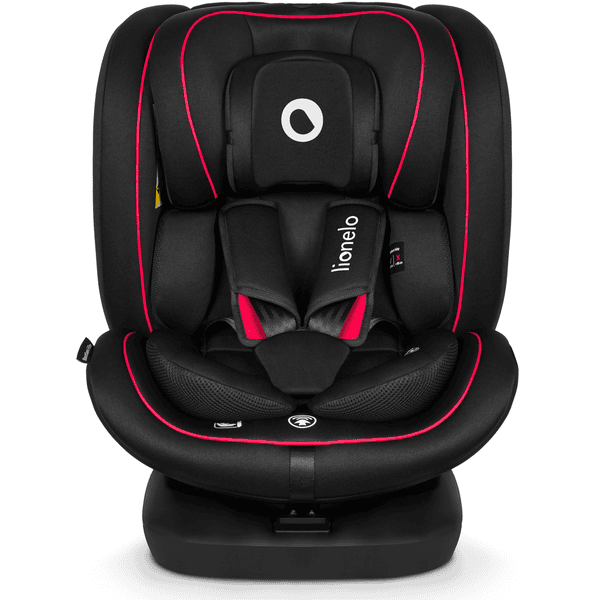 lionelo Kindersitz Bastiaan i-Size Black Red Räumungsverkauf