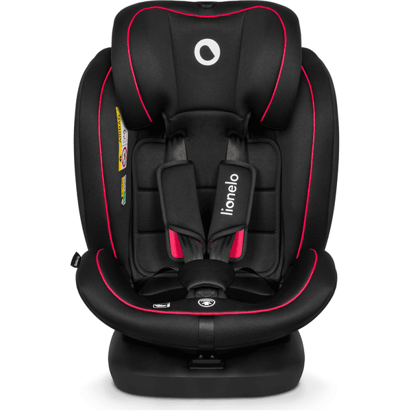 lionelo Kindersitz Bastiaan i-Size Black Red Räumungsverkauf