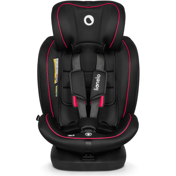 lionelo Kindersitz Bastiaan i-Size Black Red Räumungsverkauf
