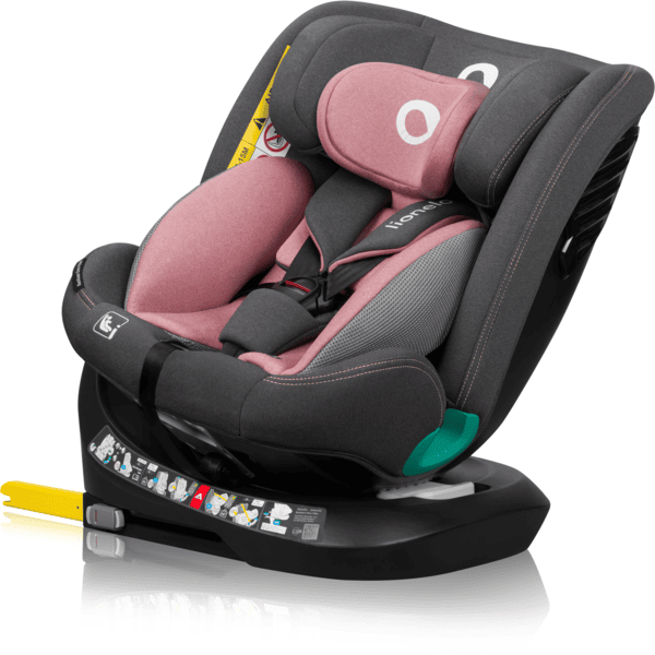 lionelo Kindersitz Reboarder Bastiaan One I-size pink rose Riesige Ersparnisse