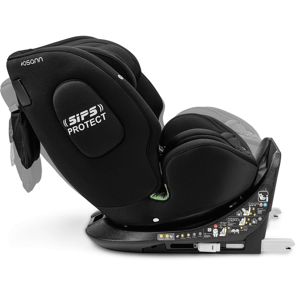 osann Kindersitz One360 iSize All Black Begrenzte Freigabe