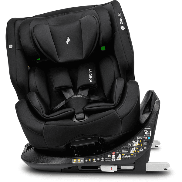 osann Kindersitz One360 iSize All Black Begrenzte Freigabe
