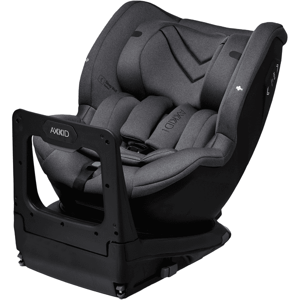 AXKID Kindersitz Spinkid i-Size Granit Melange Discount Store für neue Produkte