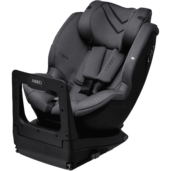 AXKID Kindersitz Spinkid i-Size Granit Melange Discount Store für neue Produkte