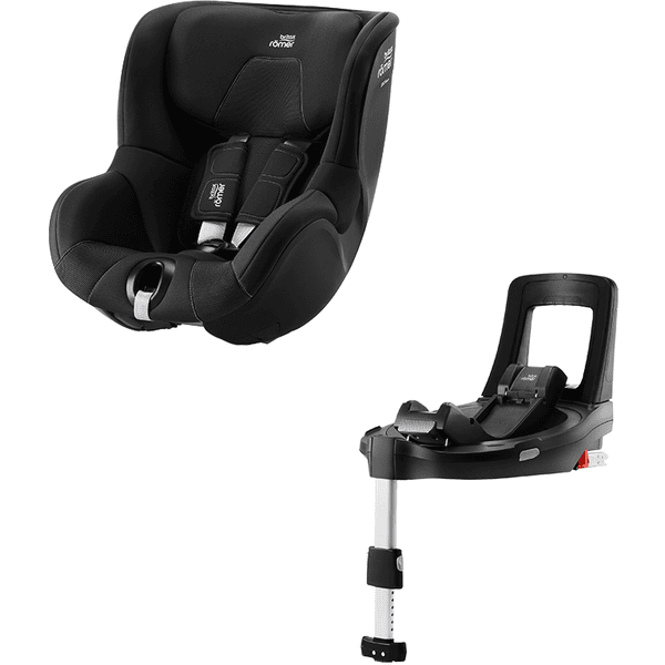 Britax Römer Reboarder Dualfix 3 i-Size Galaxy Black inklusive Flex Base iSENSE