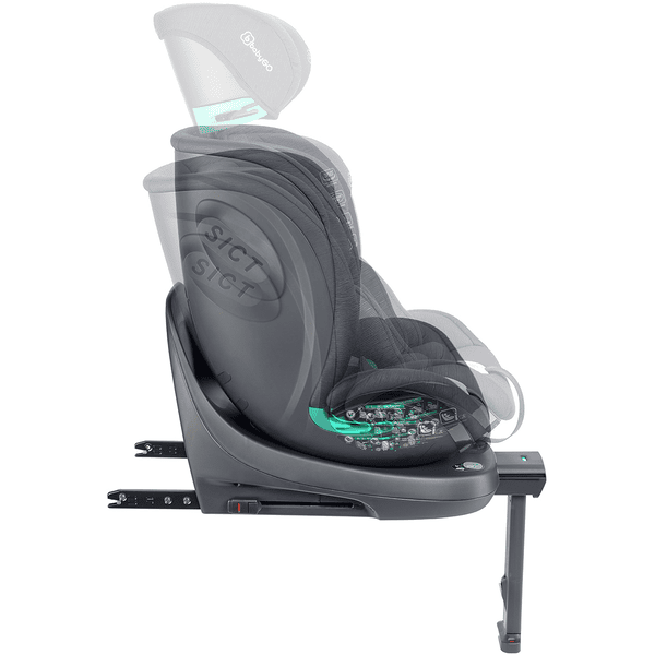 babyGO Reboarder i-Size Prime 360 black Valentinstagsangebot