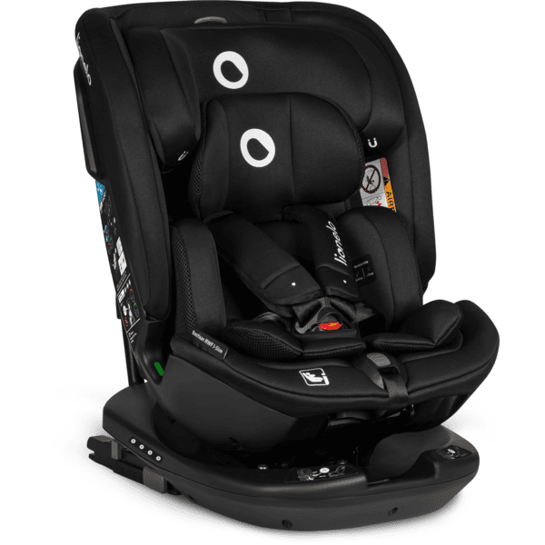 lionelo Reboarder Bastiaan RWF i-Size Black Carbon Online Outlet