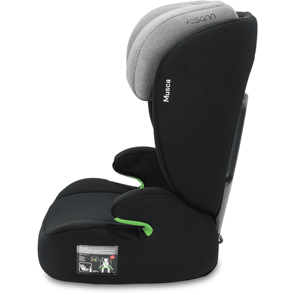 osann Autokindersitz Musca 100 bis 150 cm YC15 Grey Melange Blitzangebot