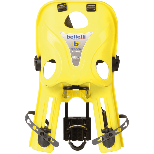 BELLELLI Kindersitz Fahrrad Freccia B-Fix frame mount HI VIZ Sonderangebote