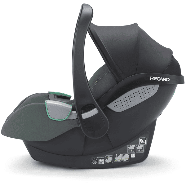 RECARO Babyschale AVAN I SIZE Mineral Green Kostenlose Rückgabe