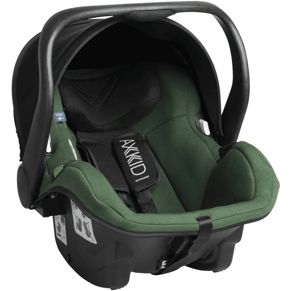 AXKID Babyschale Envirobaby Forest Green Nur noch ein Tag übrig