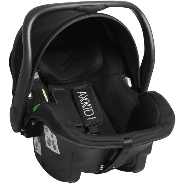 AXKID Babyschale Envirobaby Tar Black Riesige Rabatte