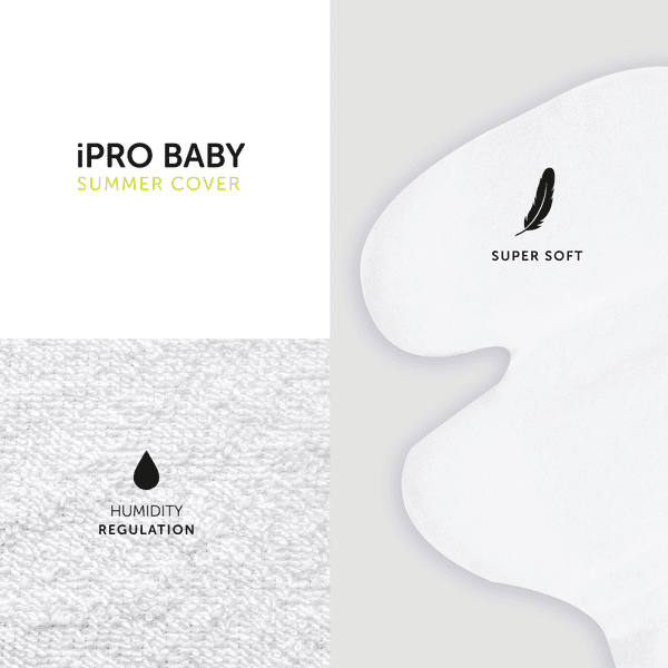 hauck Sommerbezug für iPro Baby weiß Versandkostenfrei