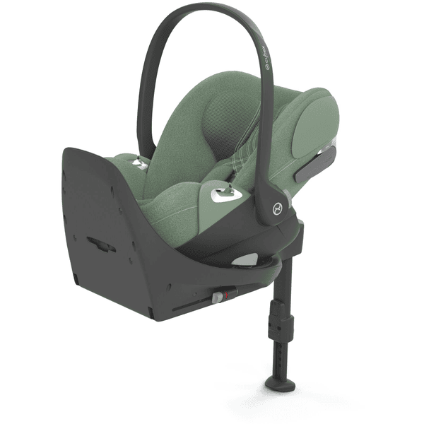 cybex PLATINUM Babyschale Cloud T I-Size Leaf Green Plus mit Basisstation Base T