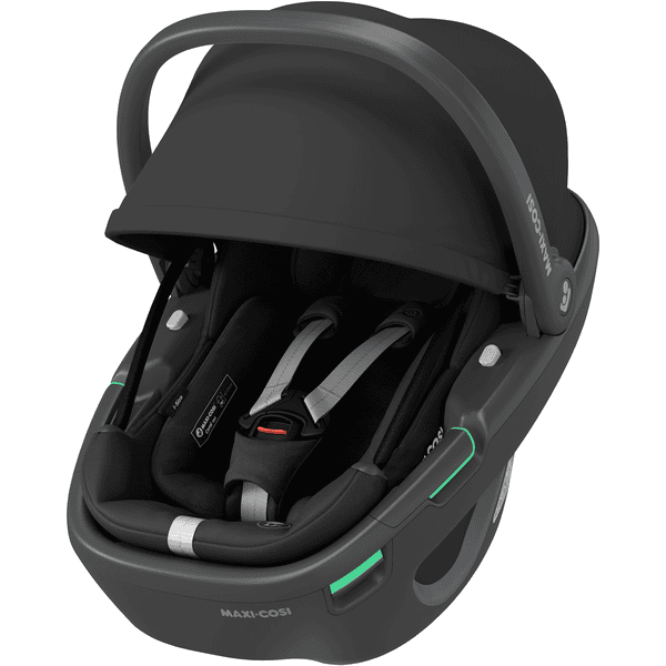 MAXI COSI Set Babyschale Coral 360 Essential Black plus Basisstation FamilyFix 360 Letzte 3 Tage