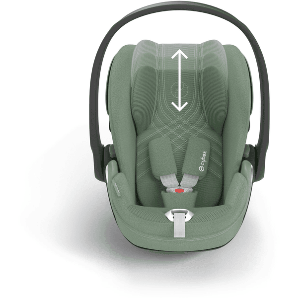 cybex PLATINUM Babyschale Cloud T I-Size Plus Leaf Green Letzter Tag