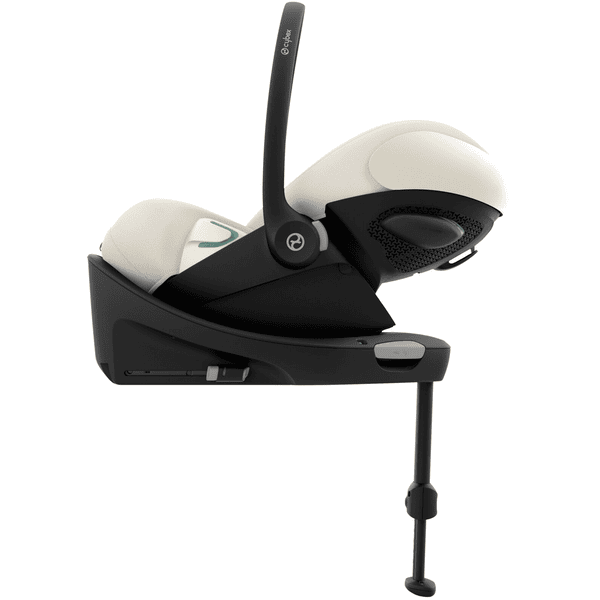 cybex GOLD Babyschale Cloud G i-Size Plus Seashell Beige Plus mit Basisstation Base G Schlussverkauf