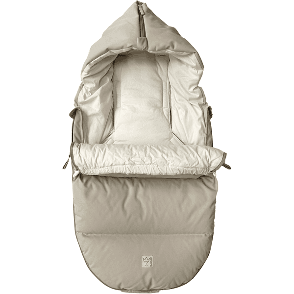 Kaiser Babyschalen Fußsack LITTLE DOWWNY sand Fabrikpreis