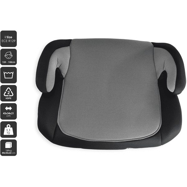 babyGO Sitzerhöhung Booster isize black melange Osterangebot