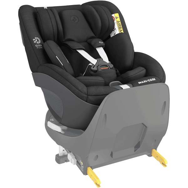 MAXI COSI Set Babyschale Coral 360 Essential Graphite plus Kindersitz Pearl 360 Authentic Black plus Basisstation FamilyFix 360 Räumungsverkauf