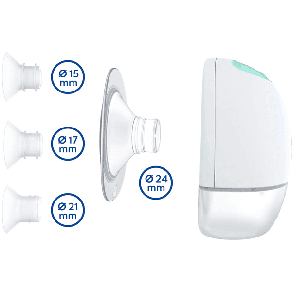 MAM Doppelmilchpumpe Move Hands-free in mint VIP-Rabatte