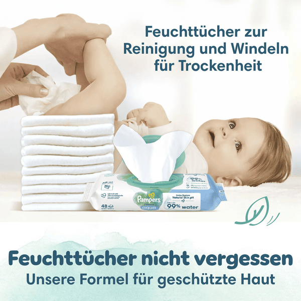 Pampers Harmonie Pants Gr. 4, 9-15 kg, Monatsbox (1x168 Windeln) JETZT KAUFEN