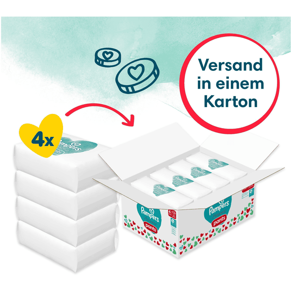 Pampers Harmonie Pants Gr. 4, 9-15 kg, Monatsbox (1x168 Windeln) JETZT KAUFEN