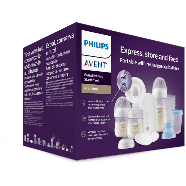 Philips Avent Stillset mit elektrischer Einzelmilchpumpe SCD330/31 Premium Zeitbegrenzte Promotion
