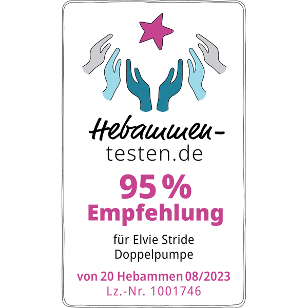 elvie stride elektrische Doppelmilchpumpe Bis zu 50% Rabatt