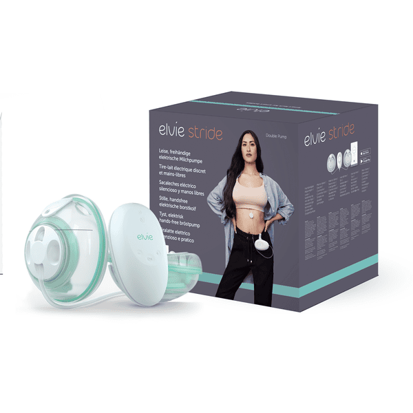 elvie stride elektrische Doppelmilchpumpe Bis zu 50% Rabatt