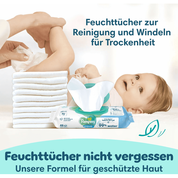 Pampers Windeln Premium Protection, Gr. 3 Midi 6-10kg, Maxi Pack (1x 102 Windeln) Begrenzt auf 3 Tage