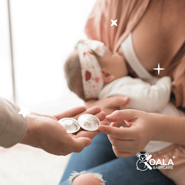 KOALA BABYCARE® Brusthütchen standard, silber Im Verkauf