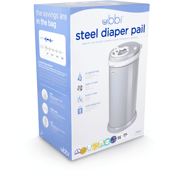 ubbi® Windeleimer, grau im Angebot