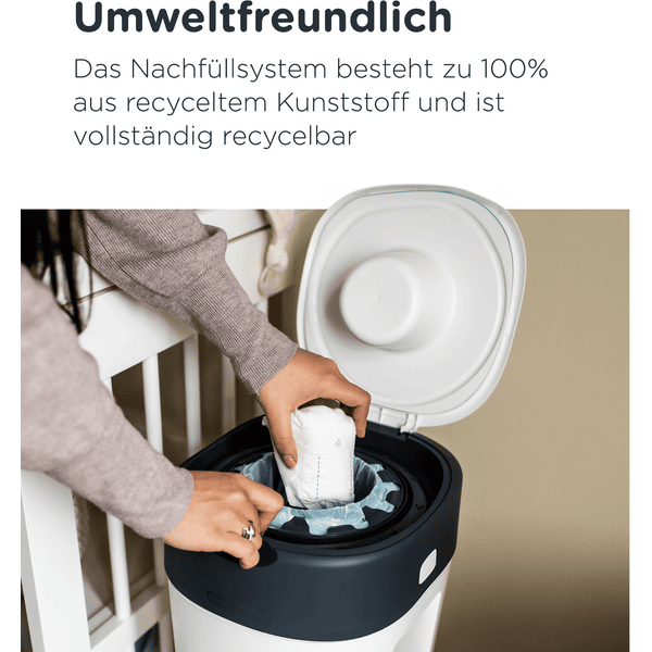 Tommee Tippee Windeleimer Twist & Click Sangenic XL, weiß Rabatt
