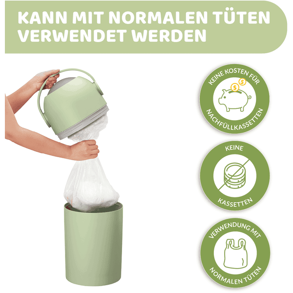 chicco Windeleimer Odour Off in grün Online Shopping