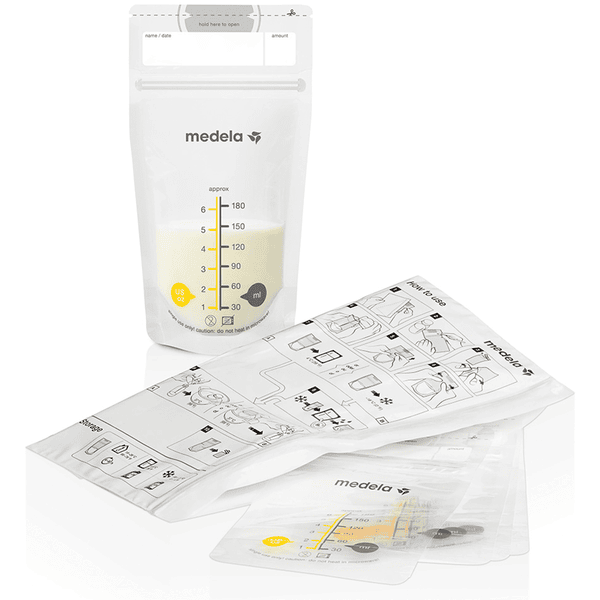Medela Muttermilchbeutel 180 ml 50 Stück Exklusive Angebote